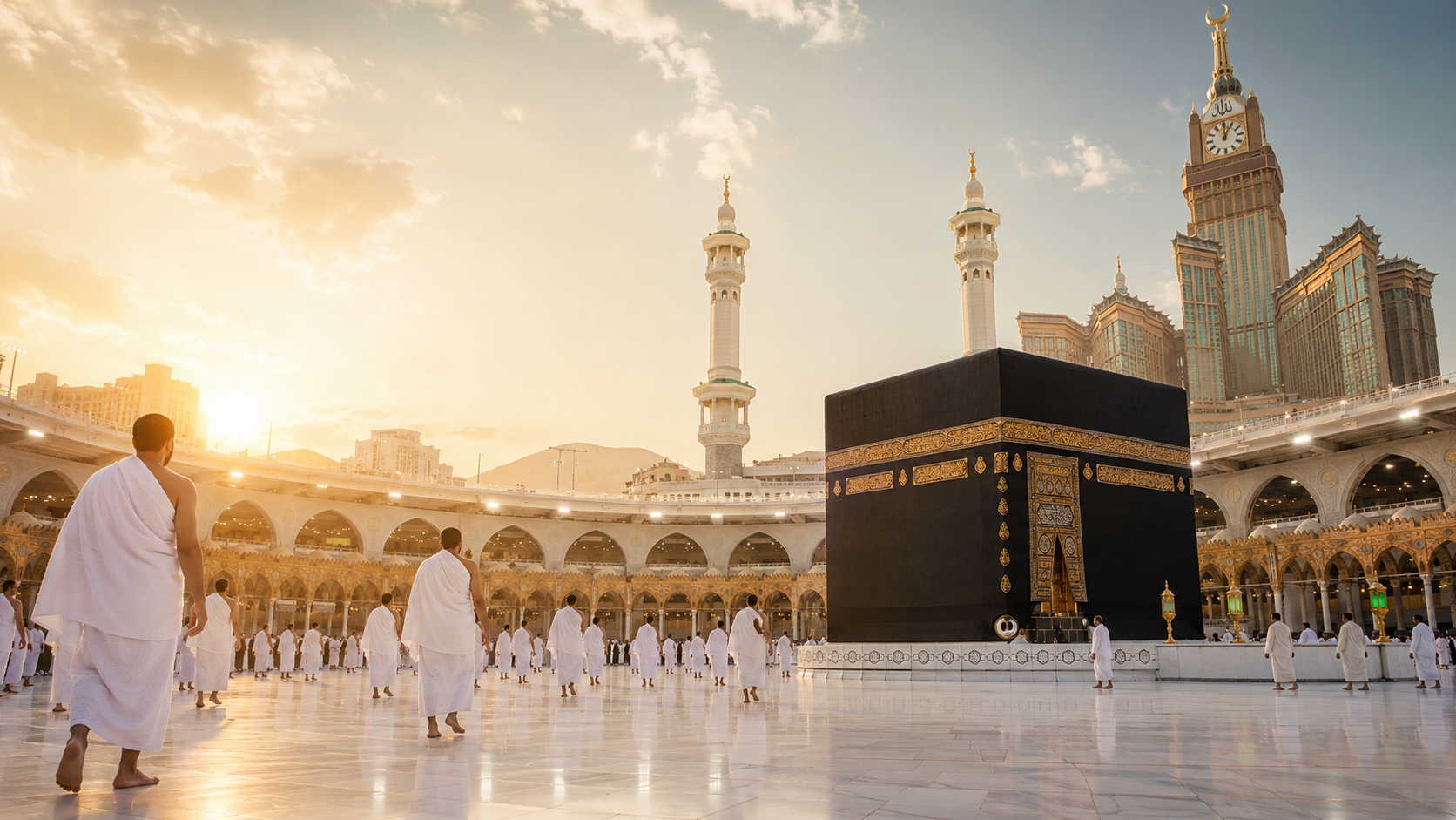 Test one — Luxury hotel suite in Makkah overlooking the Kaaba and Masjid Al Haram
